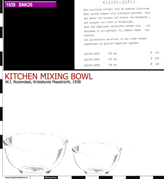 39-10 kitchen mixing bowl
