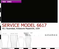 34-1 service pattern model 6617