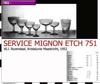 52-1 service pattern mignon etch
