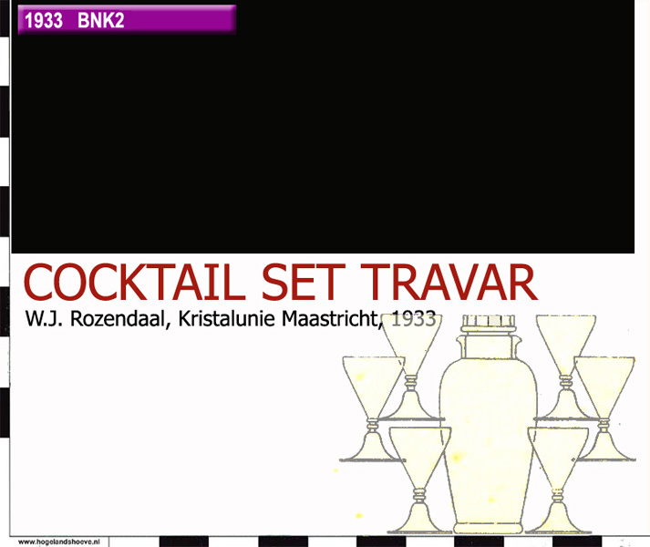 33-5 servies cocktail travar