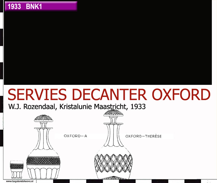 33-5 servies decanter oxford