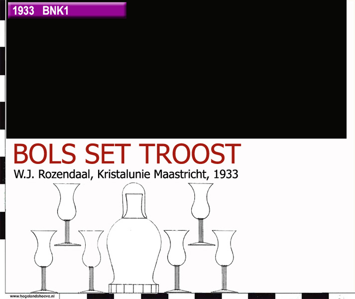 33-5 servies decanter troost