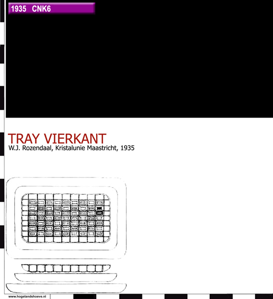 35-92 tray vierkant
