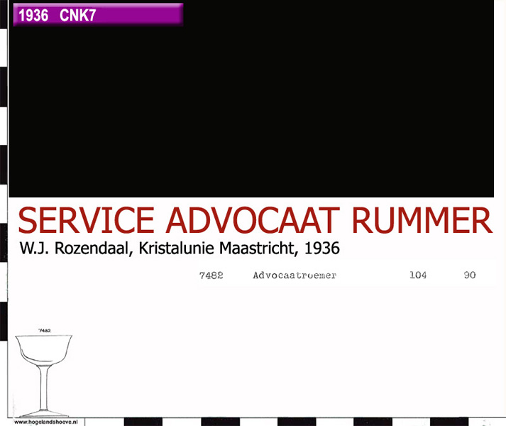 36-1 service pattern advocaat rummer