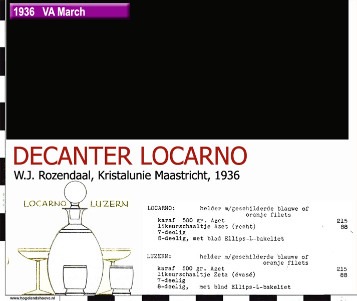 36-5 servies decanter locarno