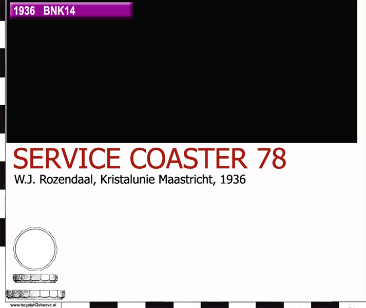36-9 servies coaster 78