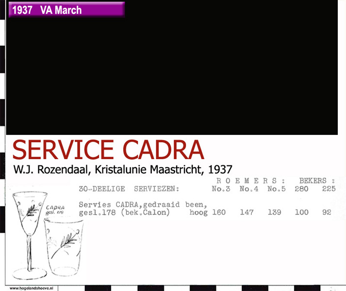 37-1 service pattern cadra
