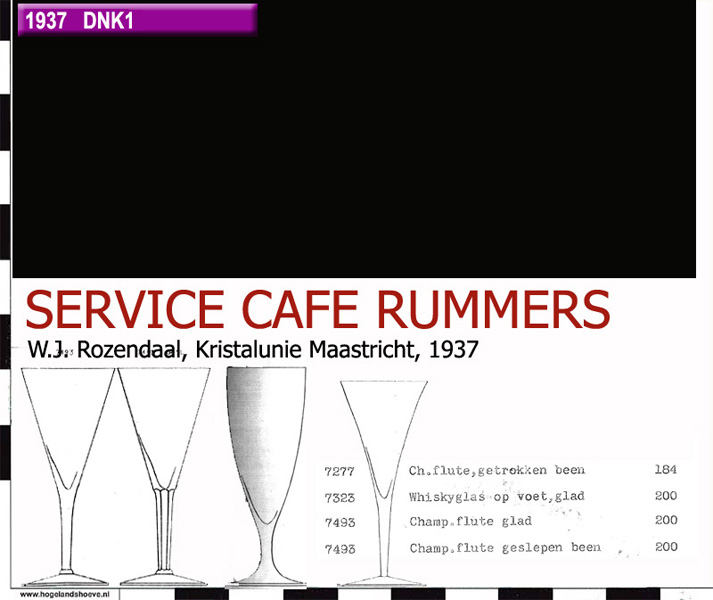 37-1 service pattern cafe rummers