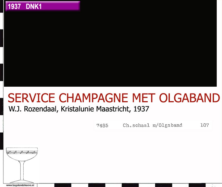 37-1 service pattern champagne met olga