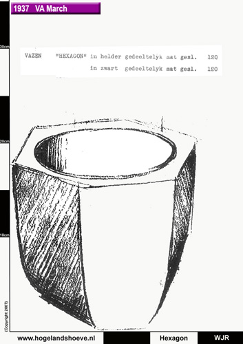 37-4 vase hexagon