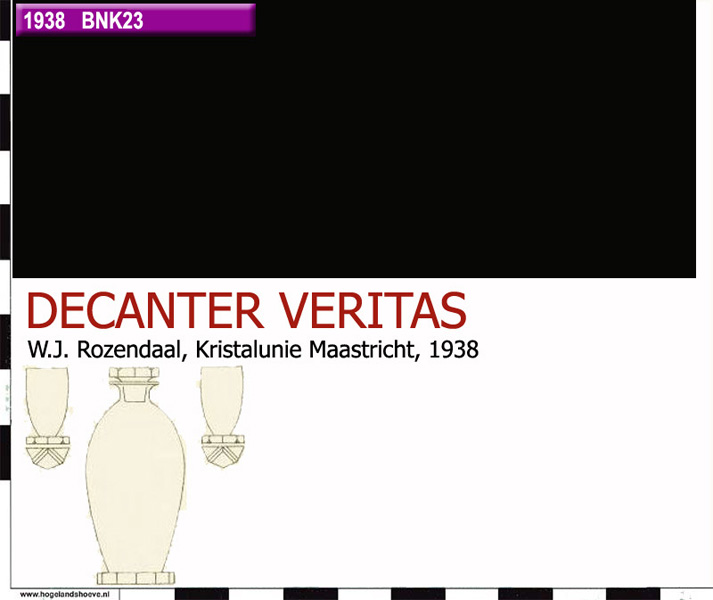 38-5 servies decanter veritas