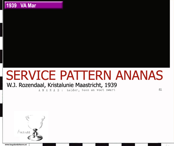 39-1 service pattern ananas