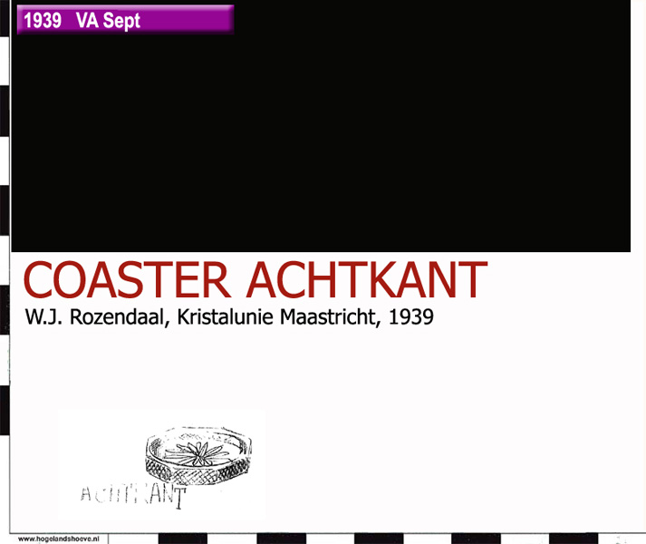 39-1 service pattern coaster achtkant