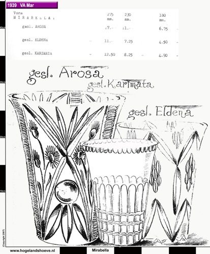 39-4 vase mirabella cut