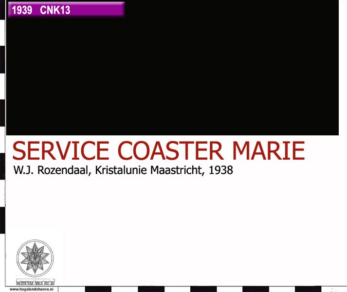 39-9 servies coaster marie