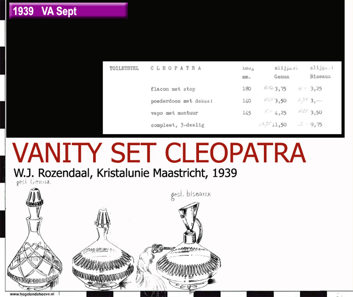 39-91 vanity set cleopatra