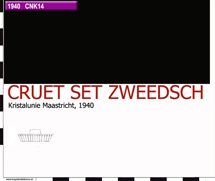 40-93 cruet set zweedsch
