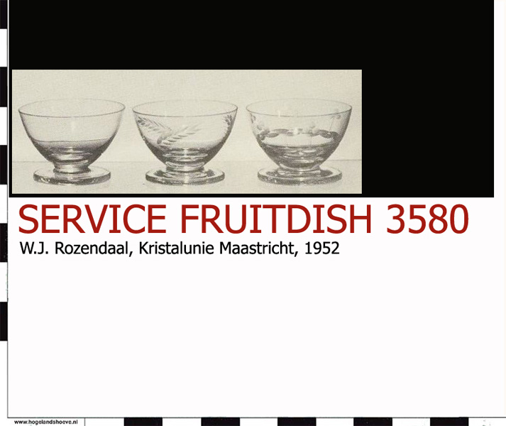 52-1 service fruitdish 3580