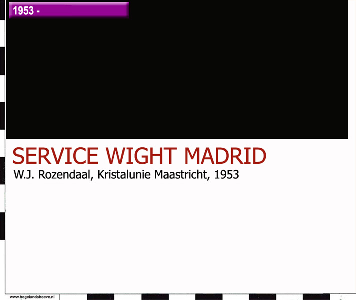 52-1 service pattern wight madrid